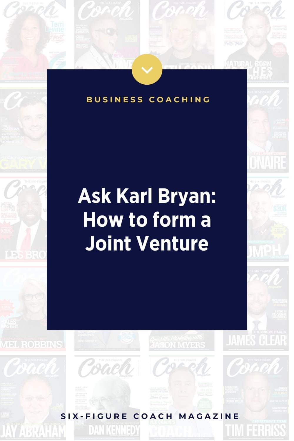Ask Karl Bryan | How to form a Joint Venture