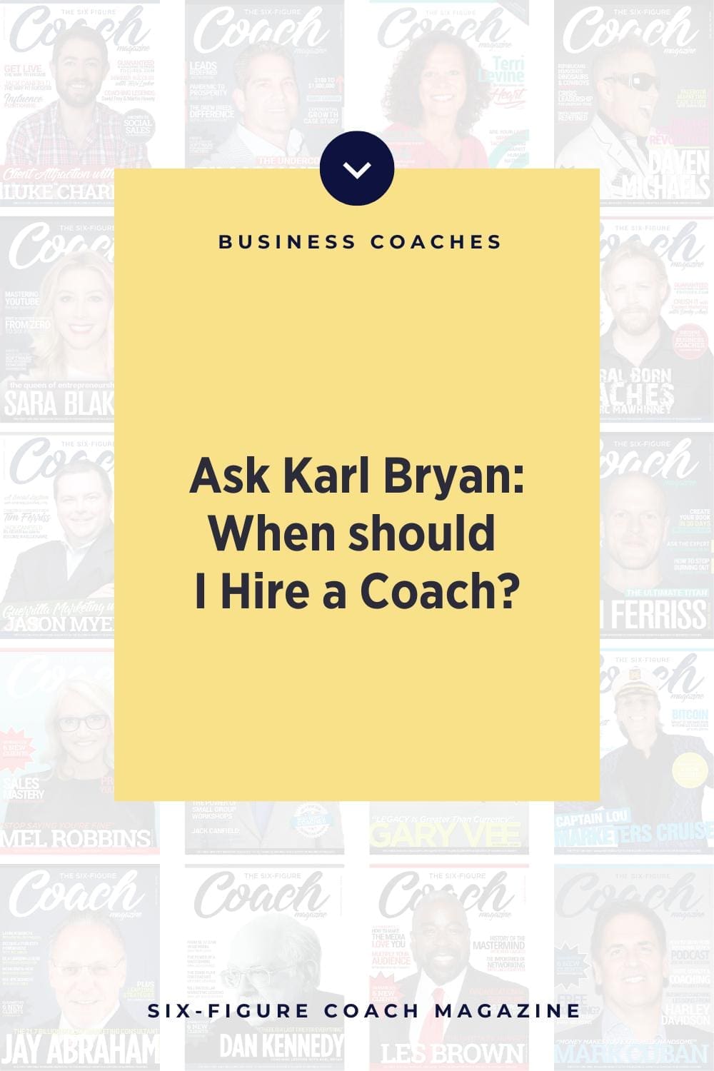 Ask Karl Bryan | When should I Hire a Coach?