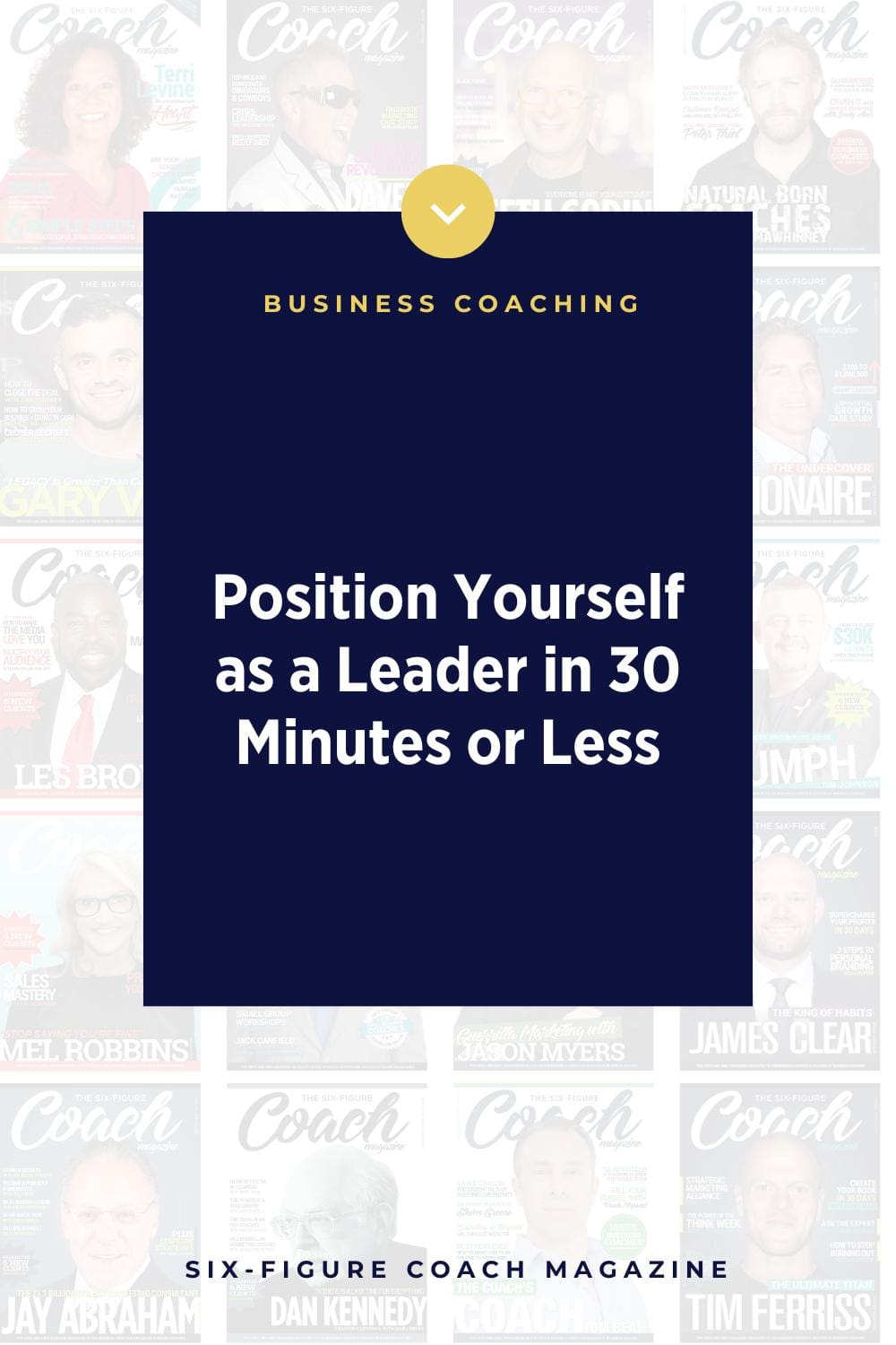 Position Yourself as a Leader in 30 Minutes or Less by Becky Auer