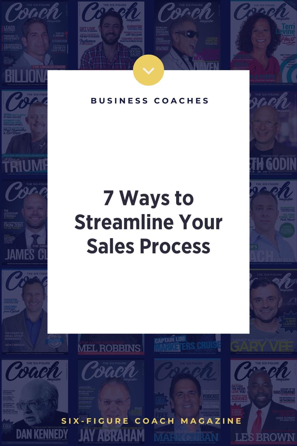 7 Ways to Streamline Your Sales Process by Becky Auer