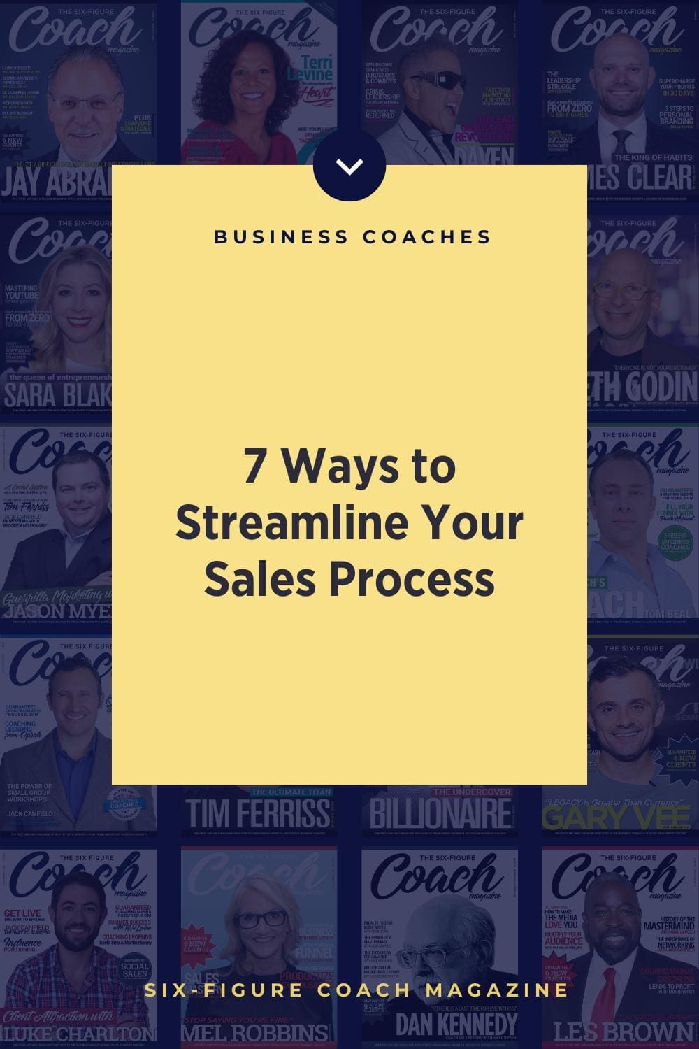 7 Ways to Streamline Your Sales Process by Becky Auer
