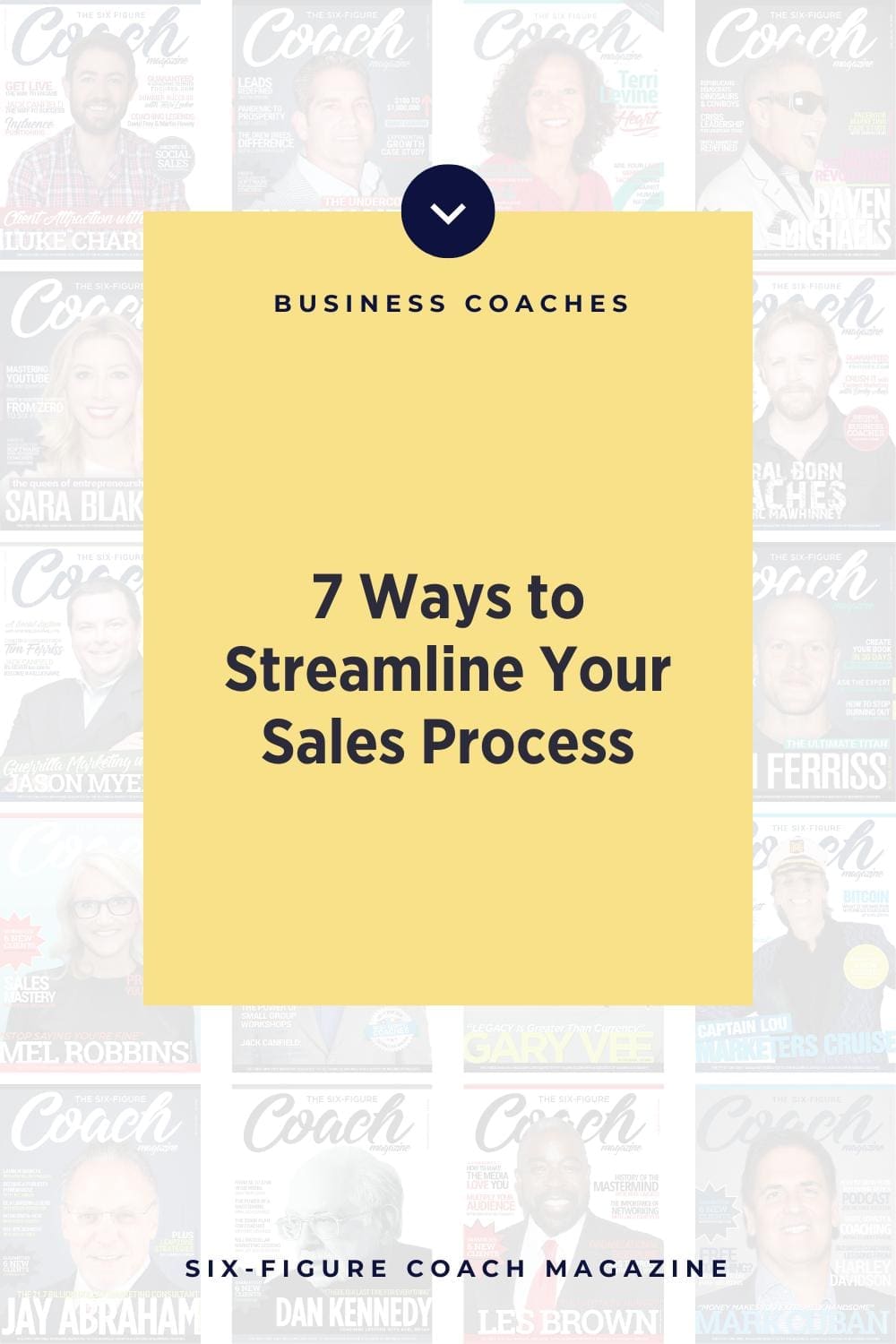 7 Ways to Streamline Your Sales Process by Becky Auer