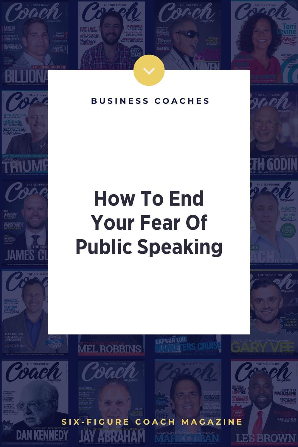 How To End Your Fear Of Public Speaking by Becky Auer