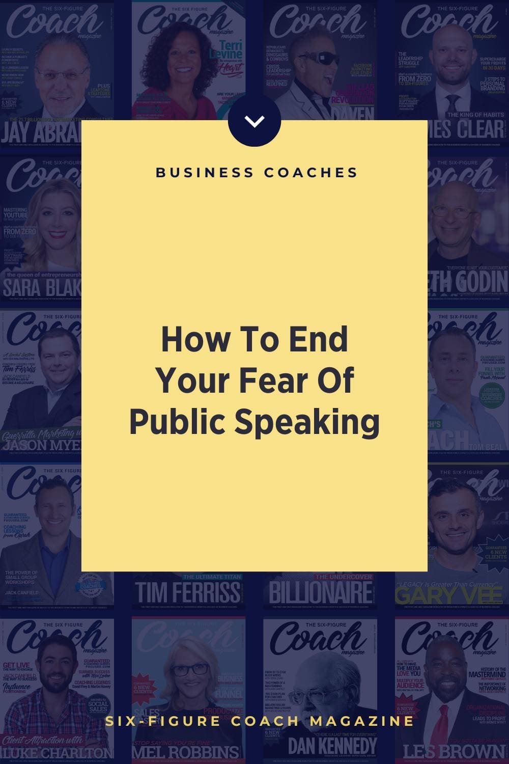 How To End Your Fear Of Public Speaking by Becky Auer