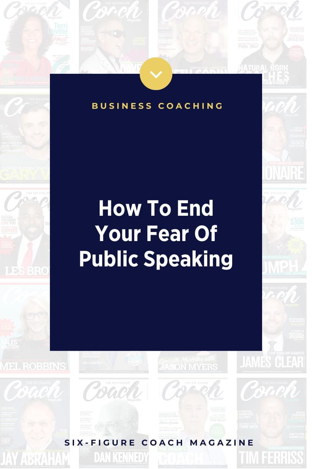 How To End Your Fear Of Public Speaking by Becky Auer