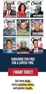 Subscribe to The Six-Figure Coach magazine