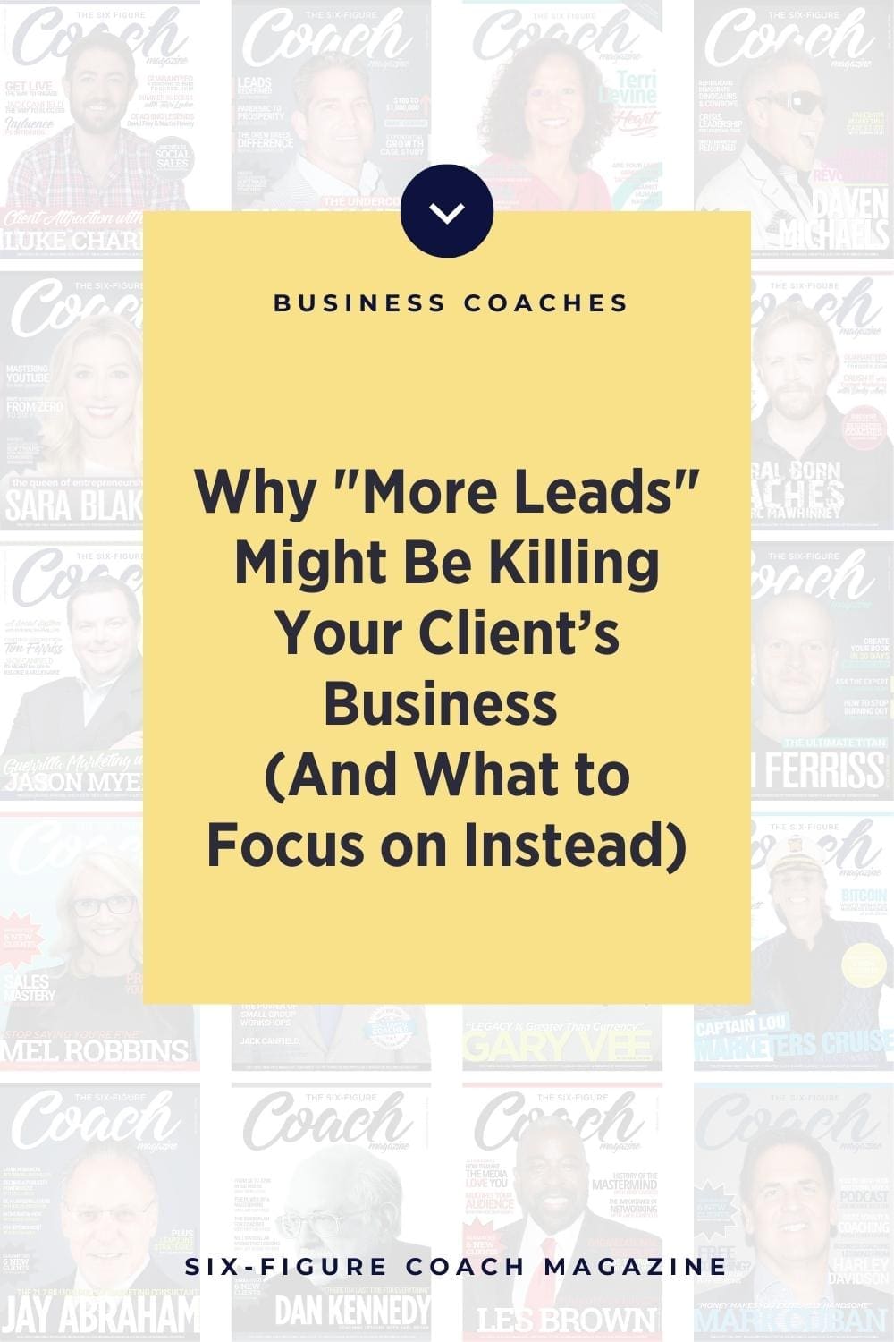Why "More Leads" Might Be Killing Your Client’s Business (And What to Focus on Instead)