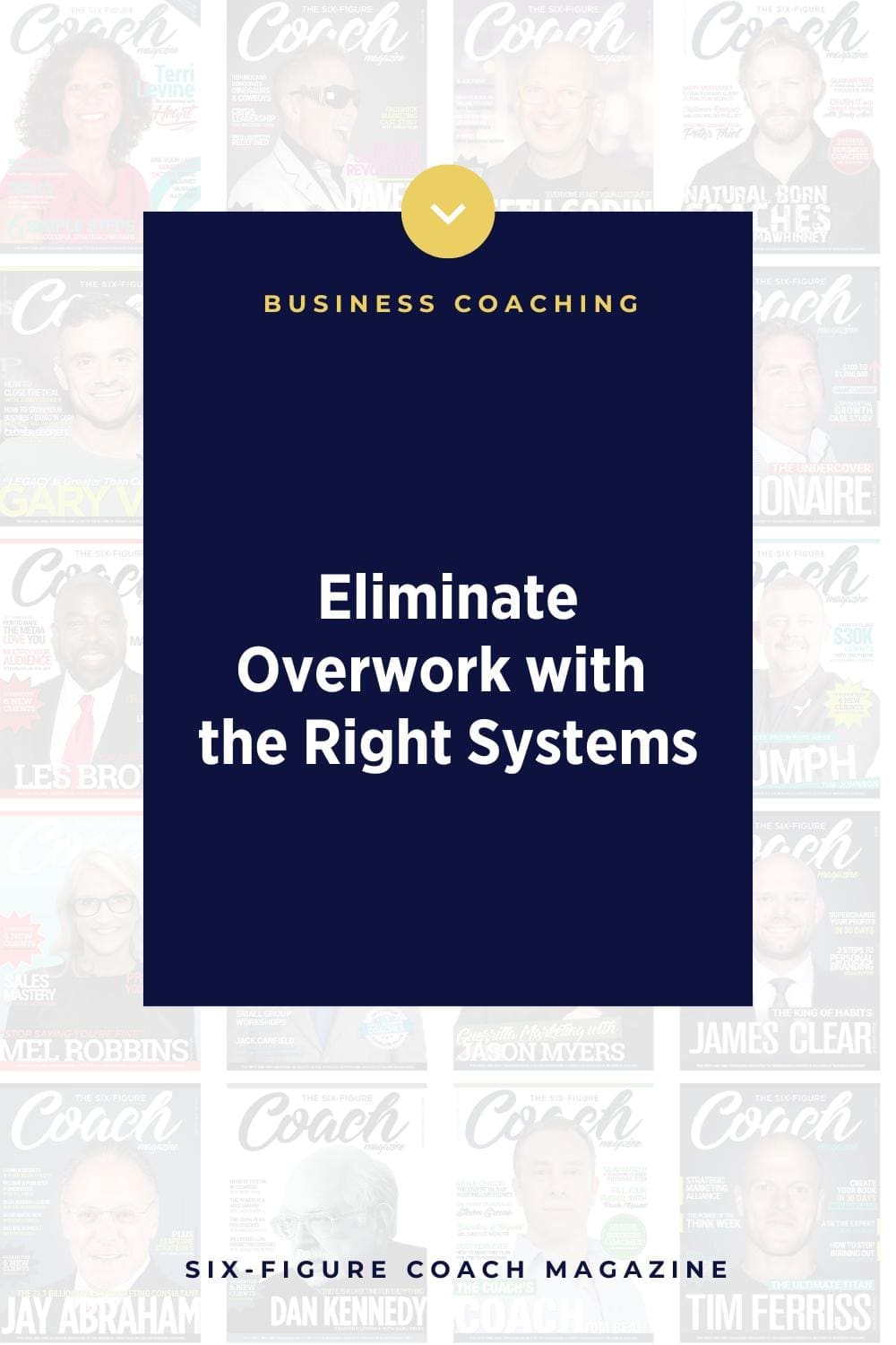 Eliminate Overwork with the Right Systems