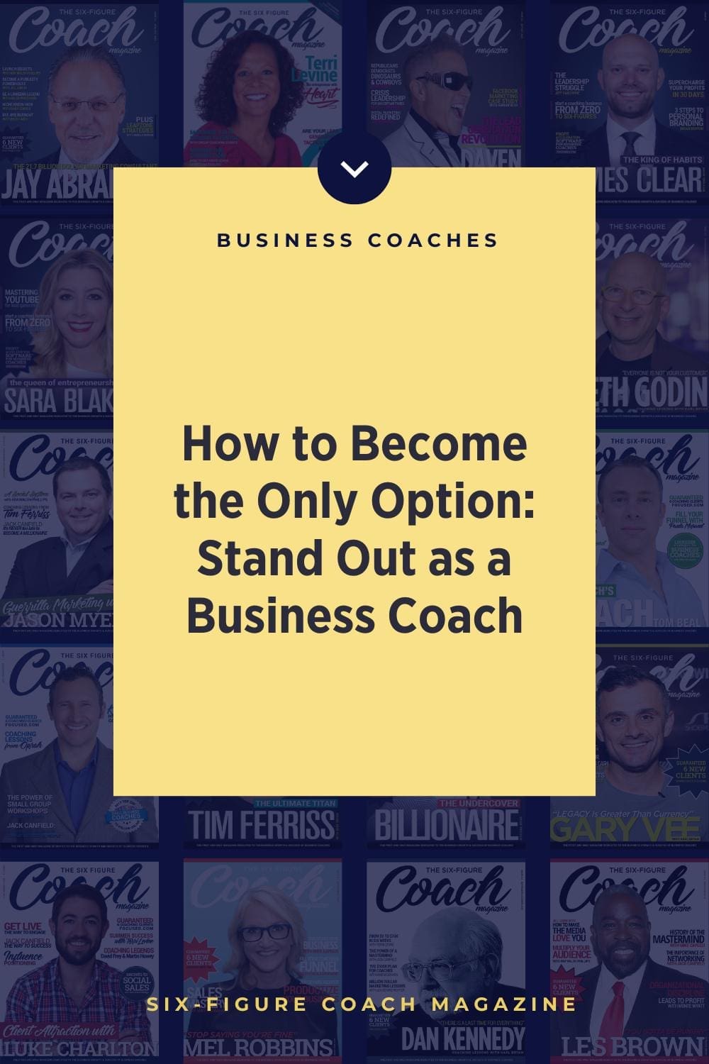 How to Become the Only Option: Stand Out as a Business Coach