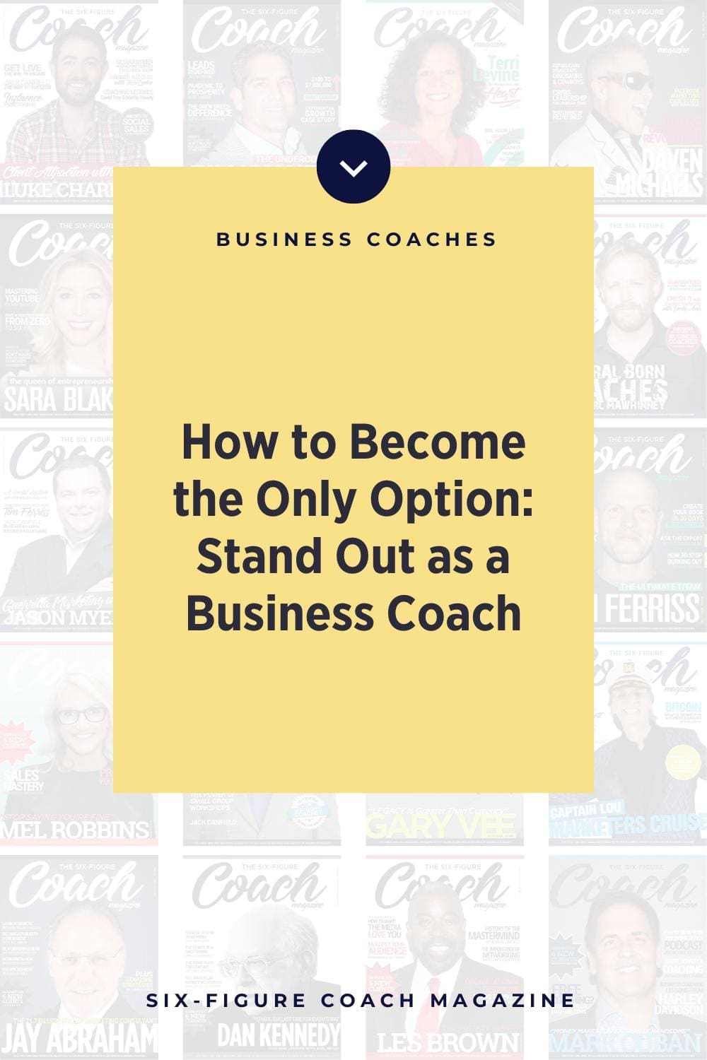 How to Become the Only Option: Stand Out as a Business Coach
