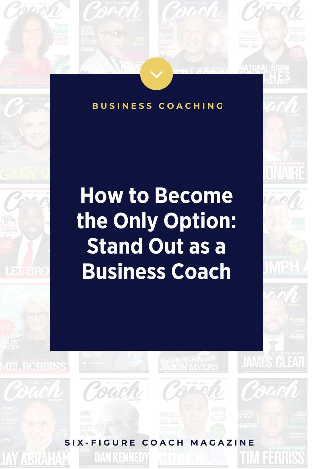 How to Become the Only Option: Stand Out as a Business Coach