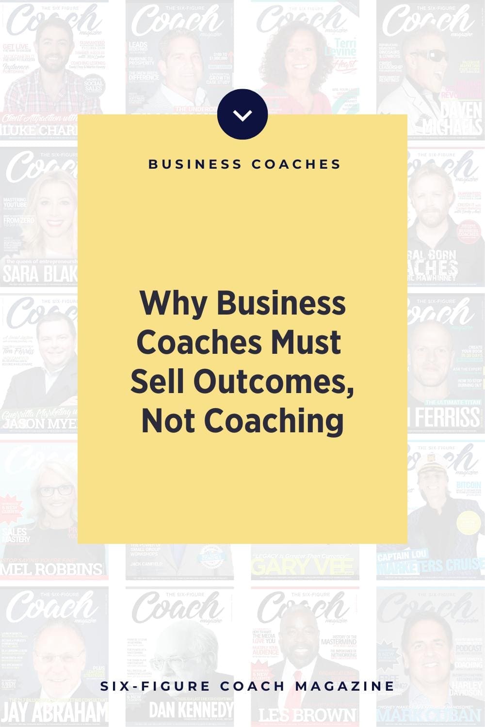 Why Business Coaches Must Sell Outcomes, Not Coaching