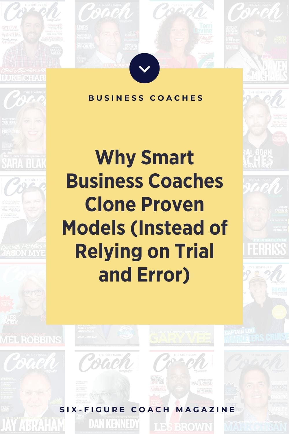 Why Smart Business Coaches Clone Proven Models (Instead of Relying on Trial and Error)