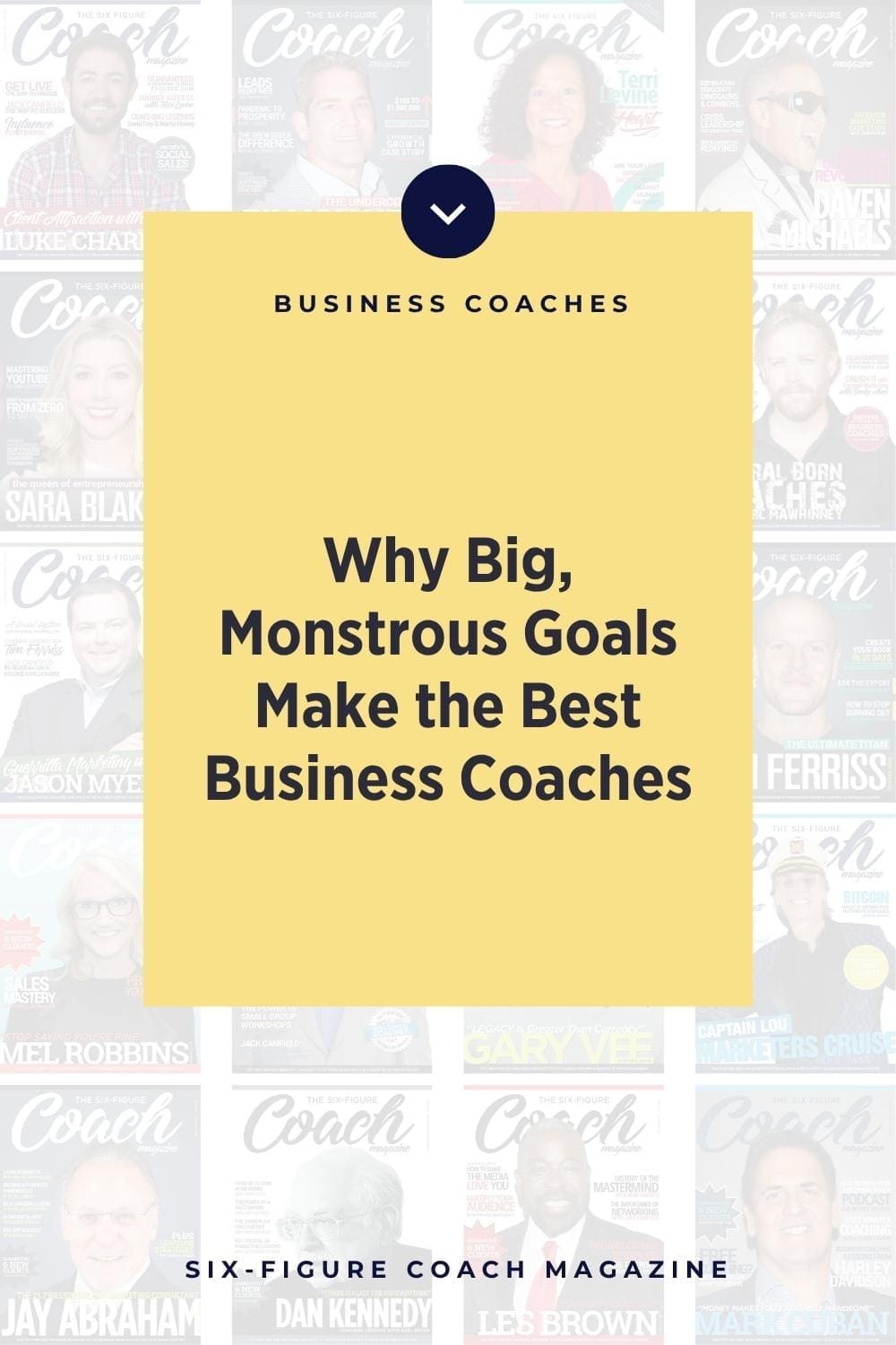 Why Big, Monstrous Goals Make the Best Business Coaches
