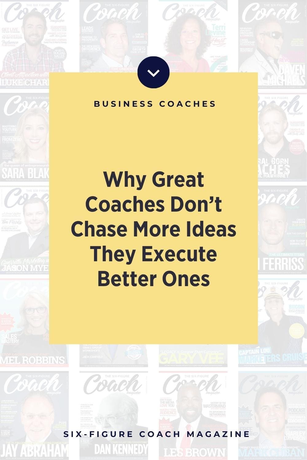 Why Great Coaches Don’t Chase More Ideas — They Execute Better Ones