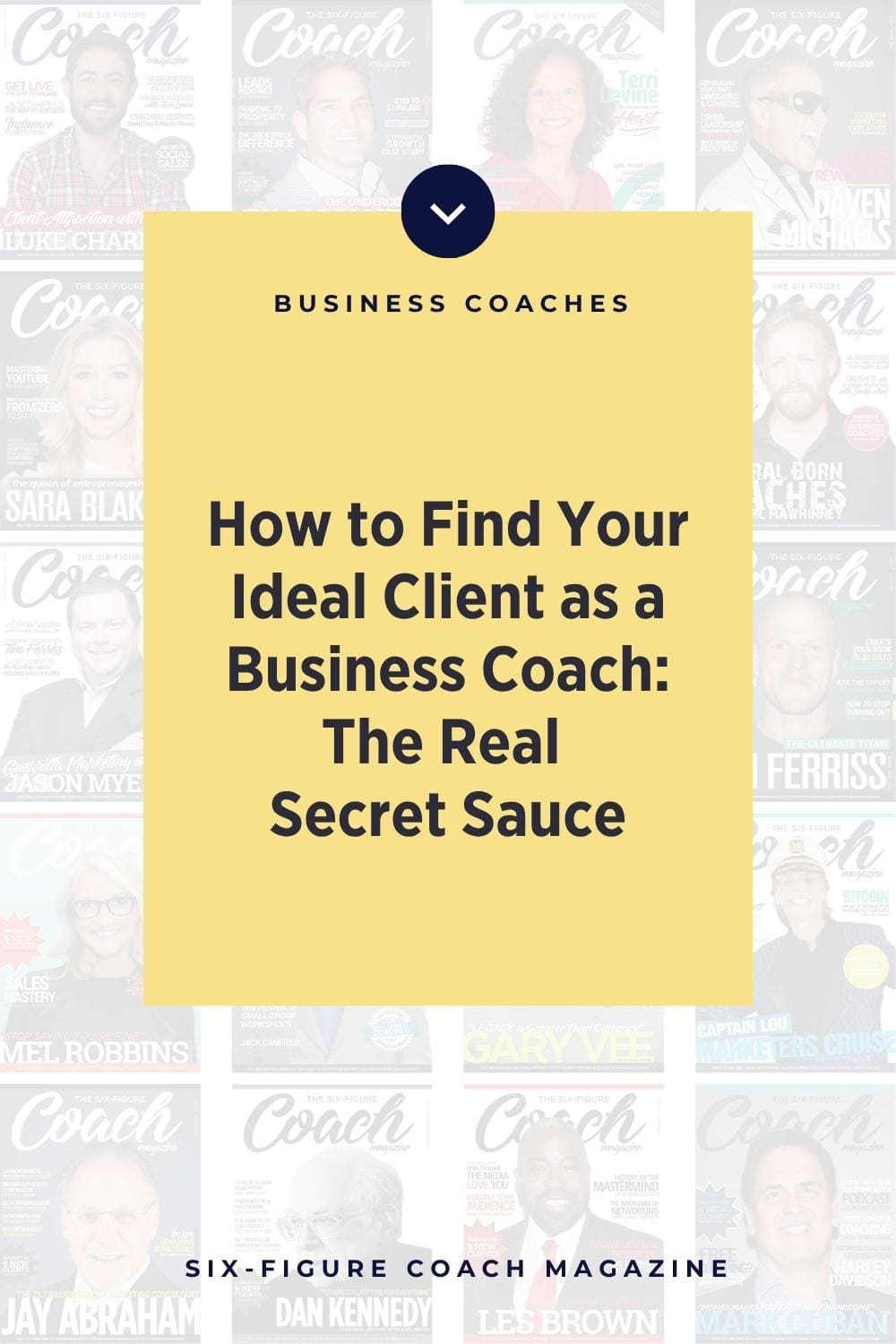 How to Find Your Ideal Client as a Business Coach The Real Secret Sauce