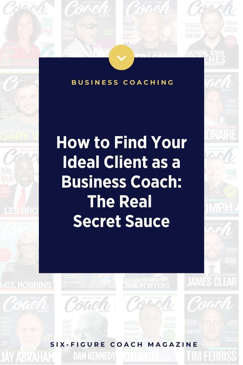 How to Find Your Ideal Client as a Business Coach The Real Secret Sauce