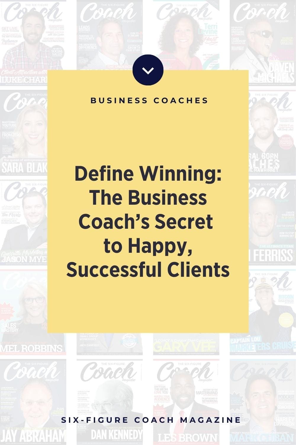Define Winning: The Business Coach’s Secret to Happy, Successful Clients